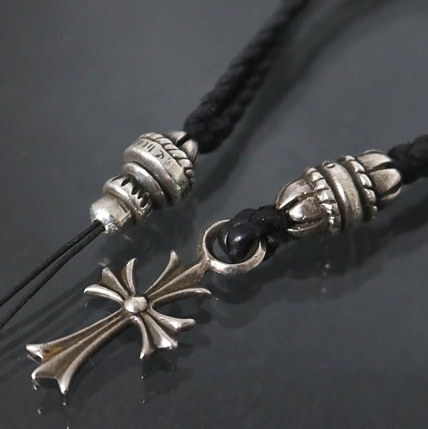 クロムハーツ タイニーCHクロス レザーストラップ CHROME HEARTS