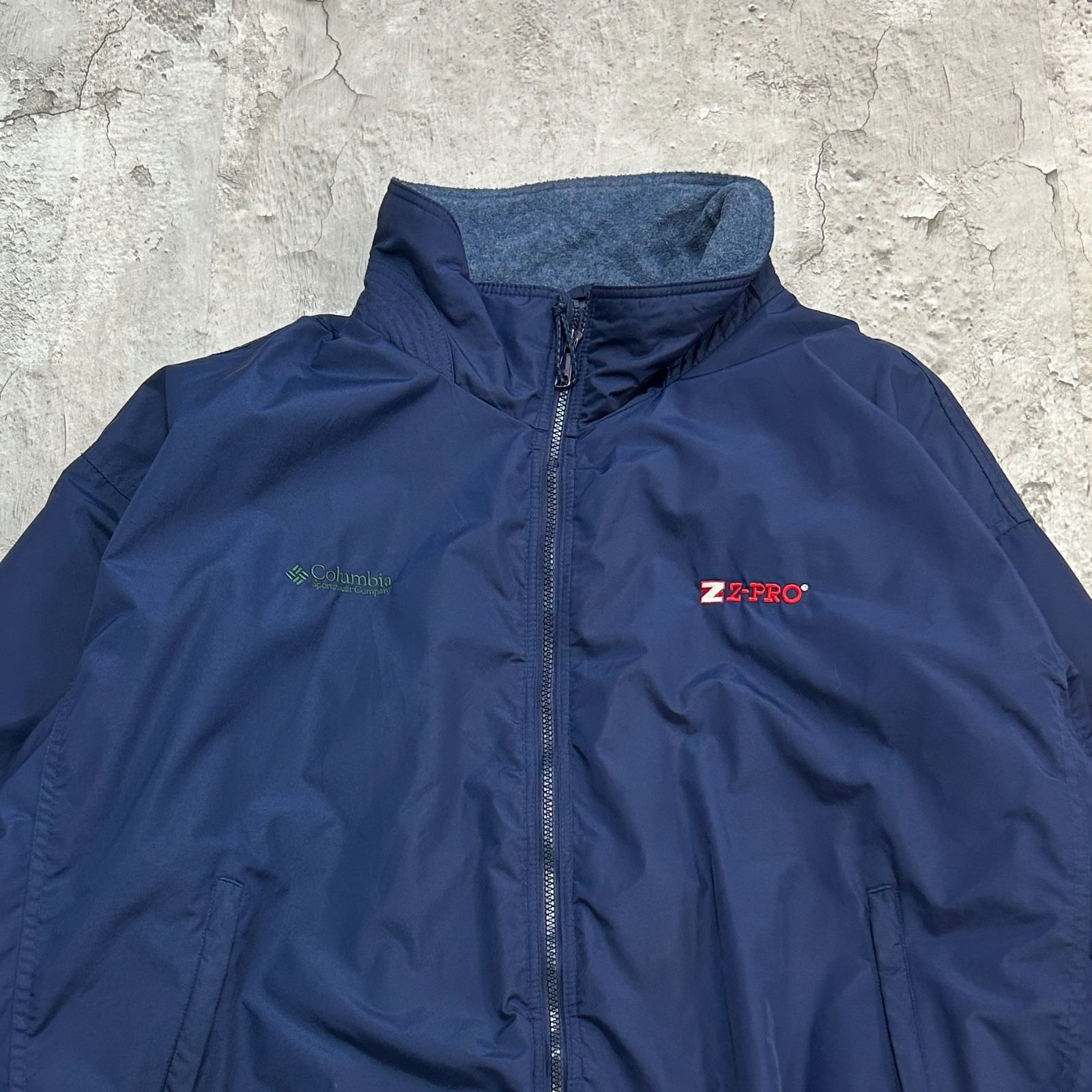 コロンビア ウォームアップジャケット XL フリース ナイロンジャケット