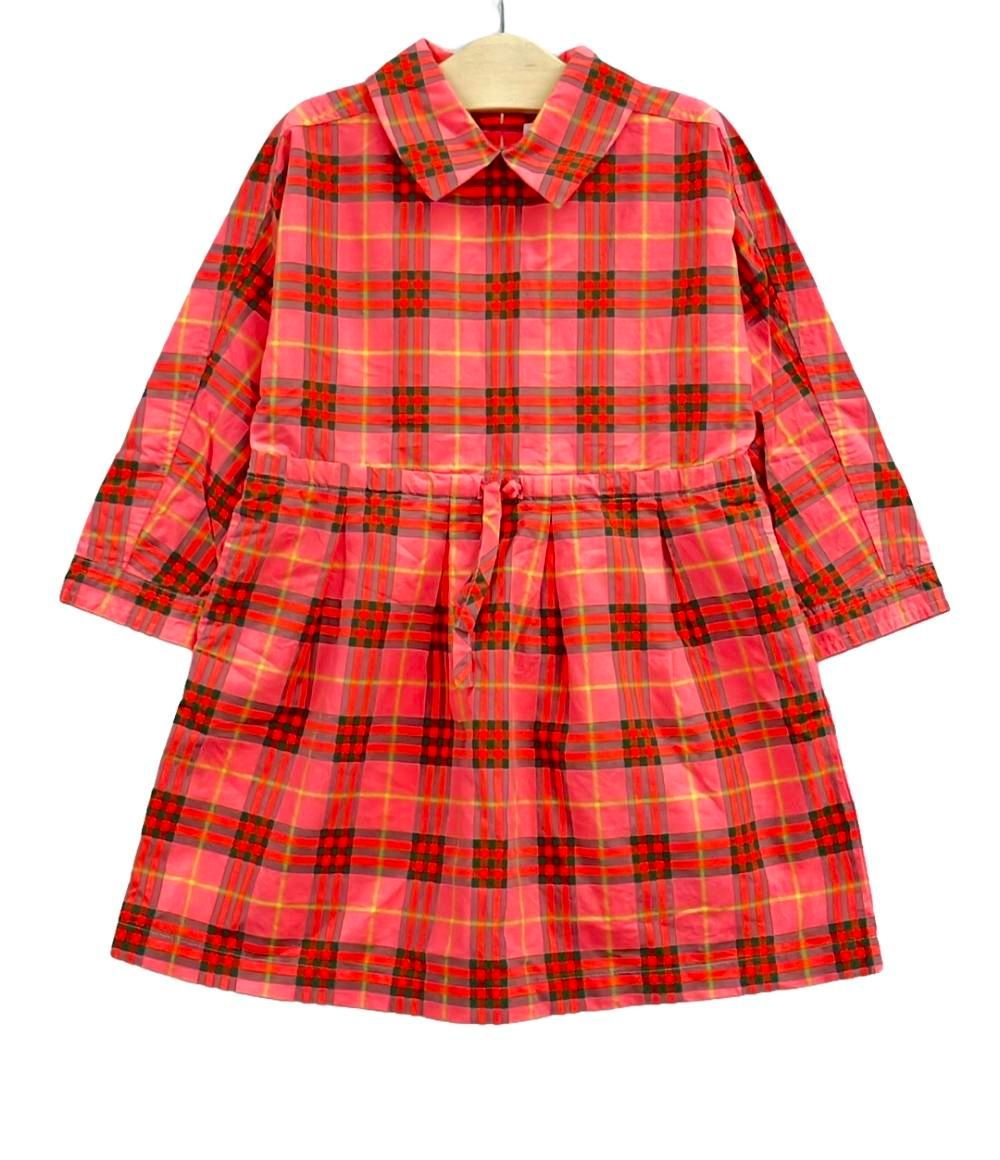 美品 バーバリー 長袖チェックワンピース キッズ SIZE 2Y (92) BURBERRY