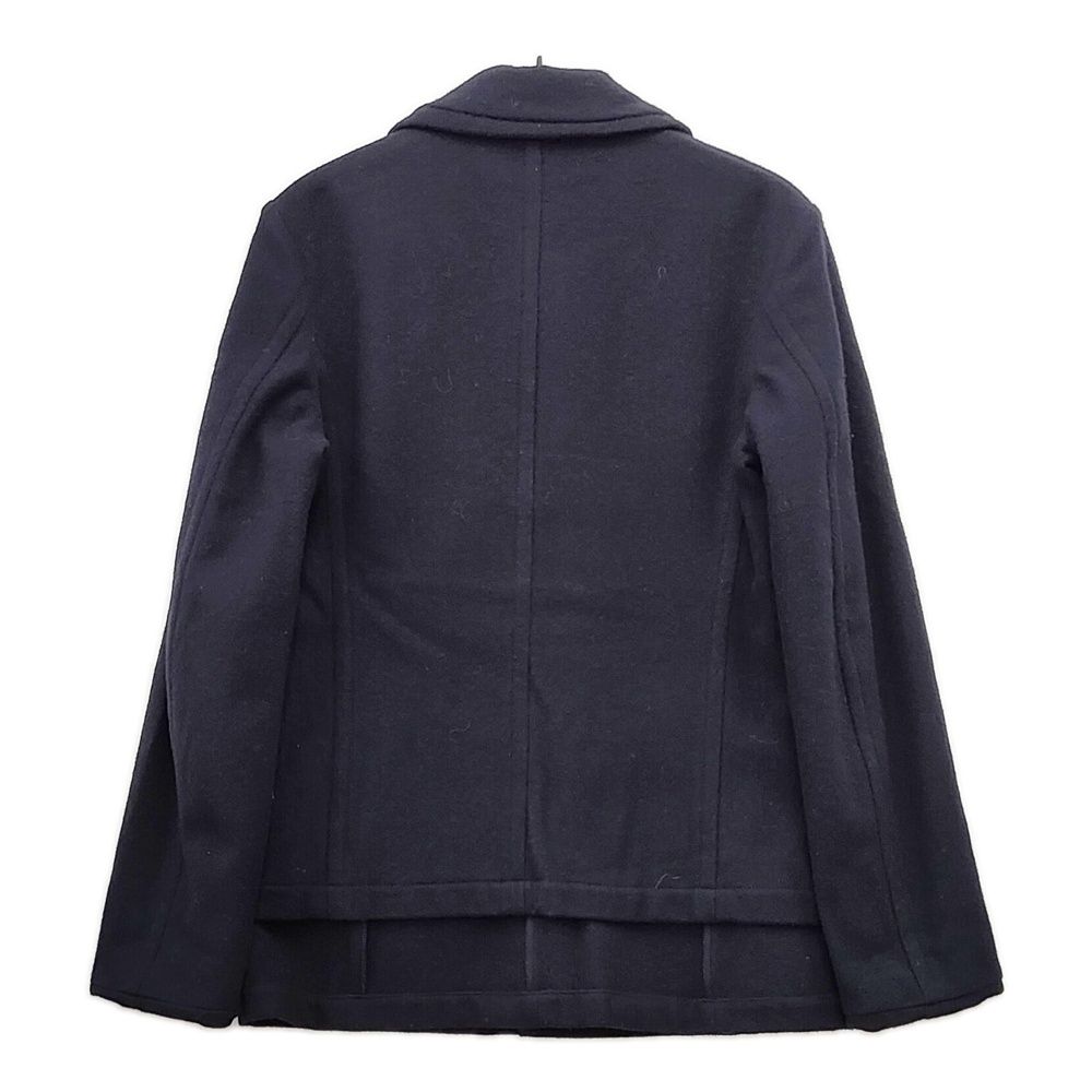 tricot COMME des GARCONS ノーカラーショートジャケット tricot COMME des GARCONS 丸襟 ウール ショートコート TL-J020