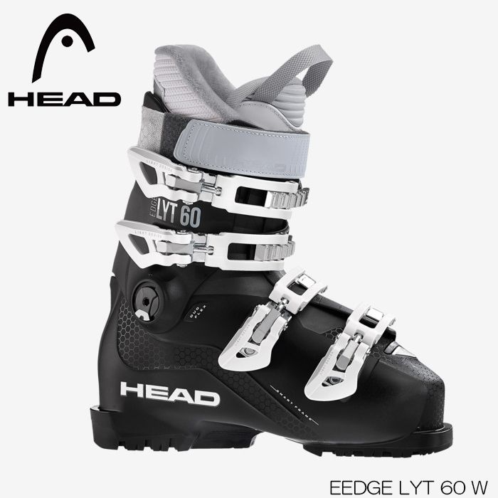 スキーブーツ レディース ヘッド 22-23 HEAD EDGE 60 W BLACK