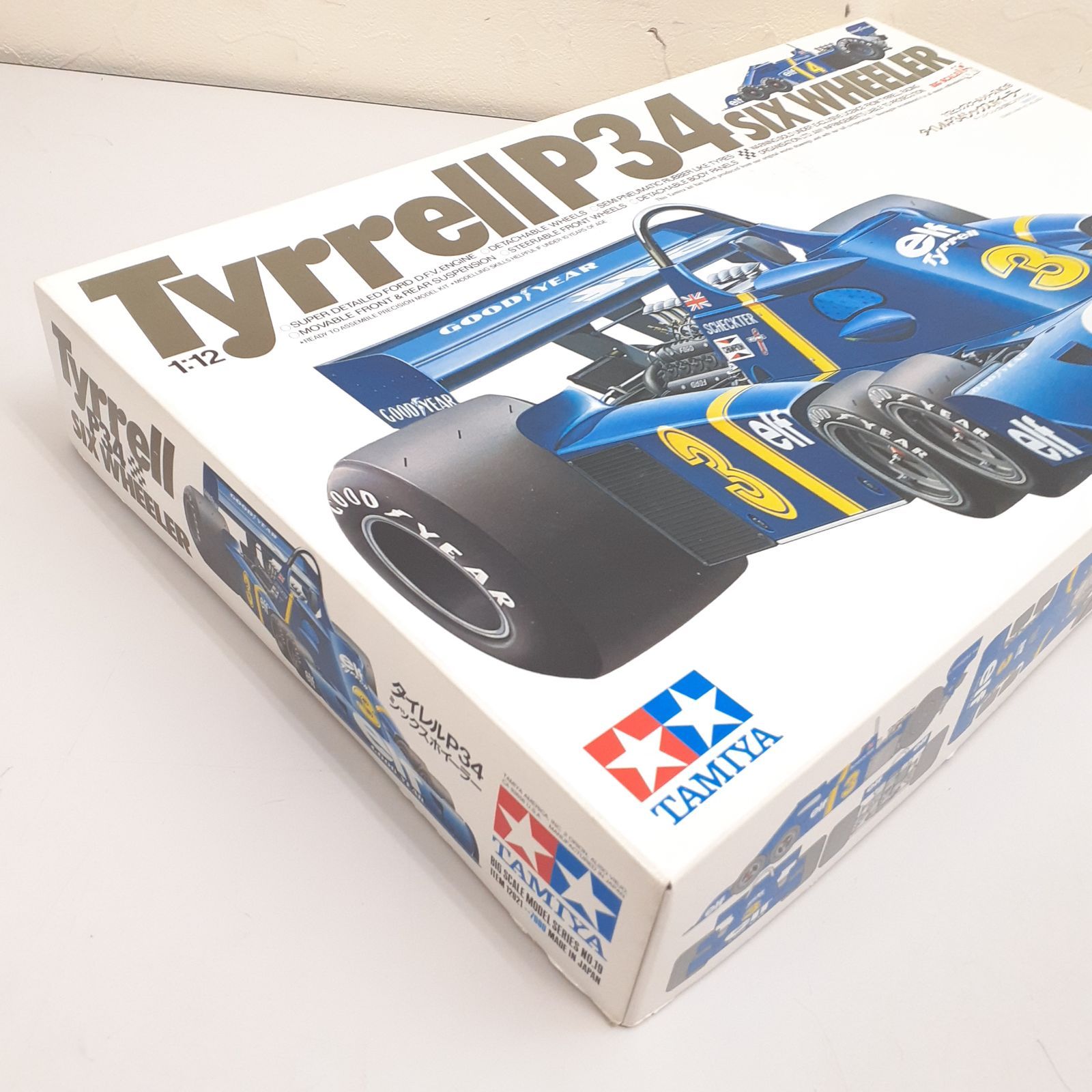 三沢店】 タミヤ 1/12 タイレル P34 シックスホイーラー プラモデル 未 
