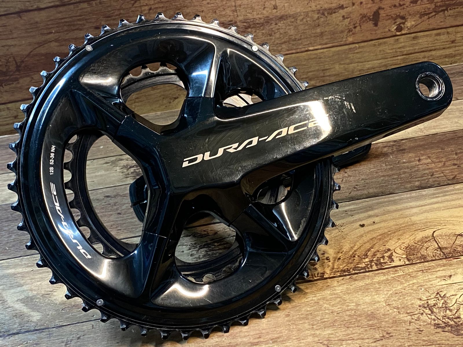 ○SHIMANO[シマノ] FC-R9200 DURA-ACE[デュラエース] クランク アーム長さ：165mm／歯数構成：50×34T