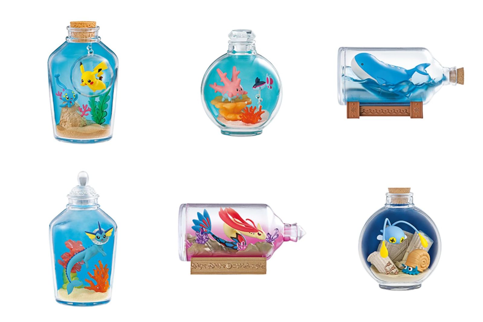 リーメント ポケットモンスター AQUA BOTTLE collection ~かがやく水辺のめぐりあい~ BOX商品 全6種 6個入り