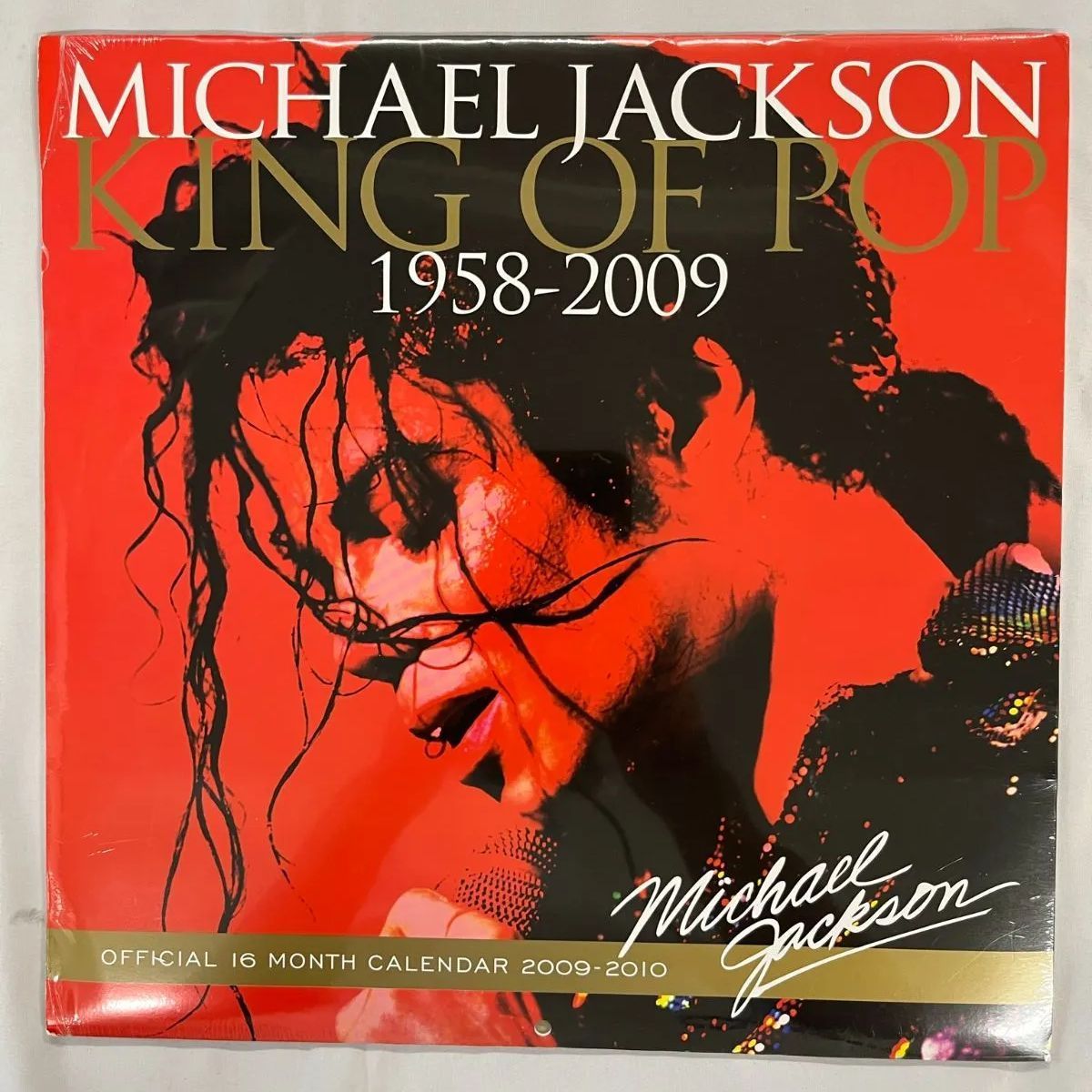 マイケルジャクソン 2009-2010カレンダー 海外版 Michael Jackson 2009-2010 Calendar 新品未開封 【B03  - メルカリ