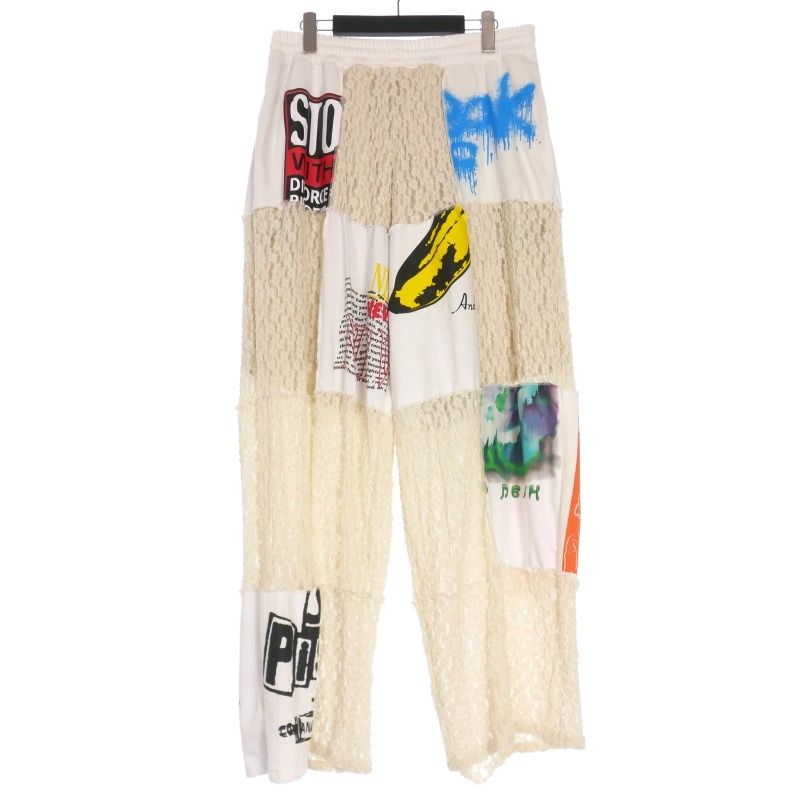 Kidill 25ss レースパンツLACE PANTS キディル KIDILL 25SS LACE PANTS レースパンツ スラックス 44