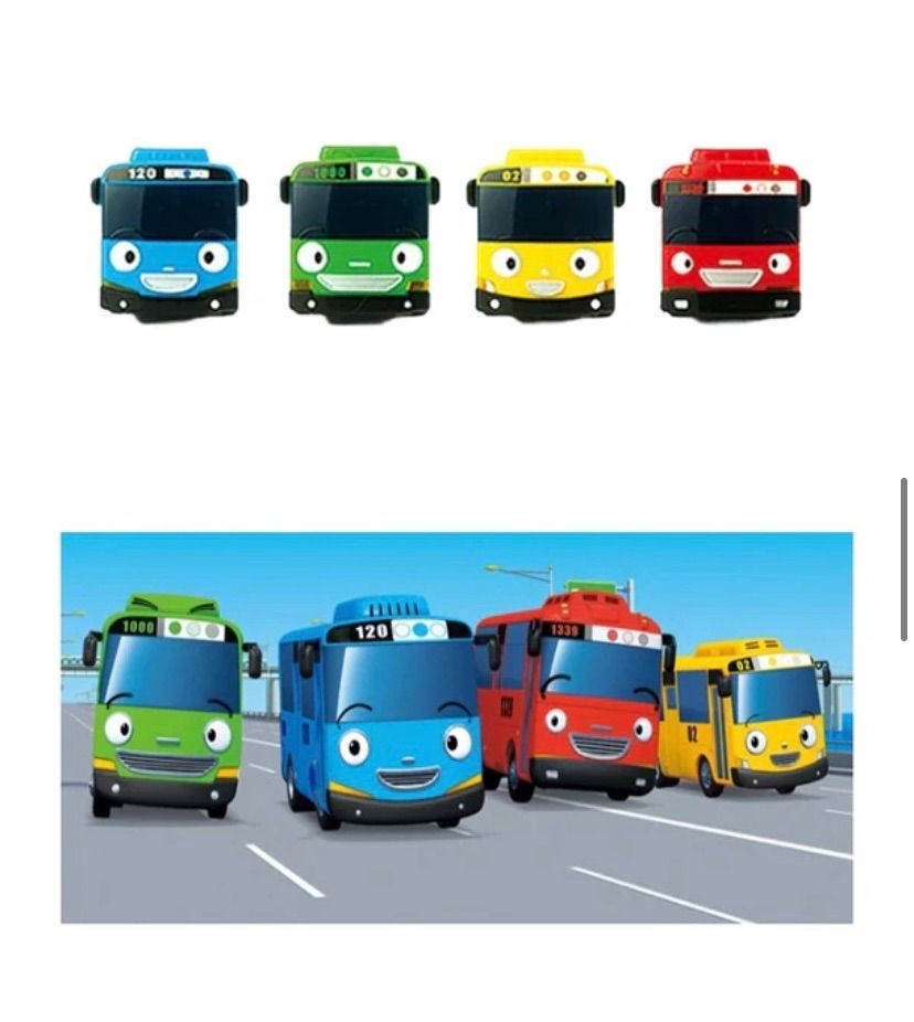 SET] Tayo The Little Bus ちびっこバス タヨ FOCO Heavy Equipment