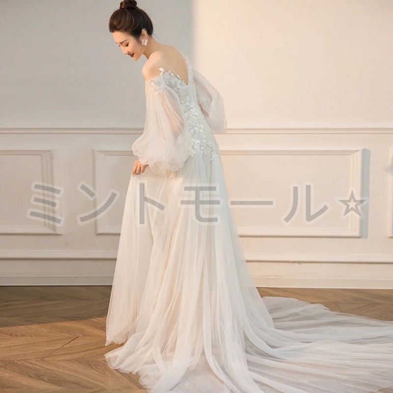 ウェディングドレス ガーデンウェディング