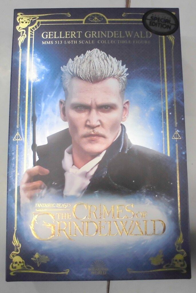 HOTTOYS MOVIE MASTERPIECE GELLERT GRINDELWALD SPECIAL EDITION MMS513B