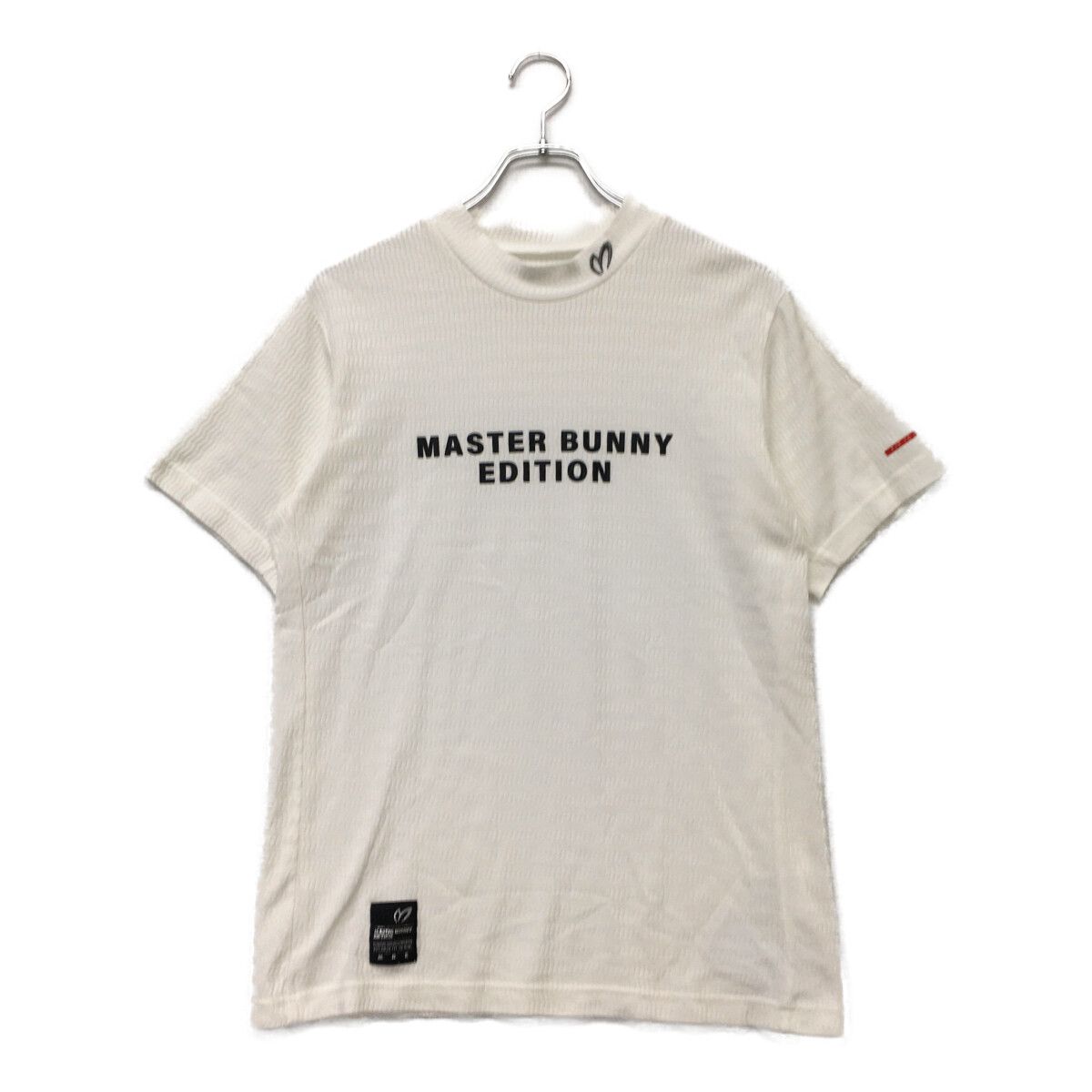 MASTER BUNNY EDITION - coco 中古 マスターバニーエディション MASTER BUNNY EDITION メンズ 半袖シャツ 4(M) 白 ホワイト モックネック 中古 メンズ マスターバニーエディション MASTER BUNNY EDITION