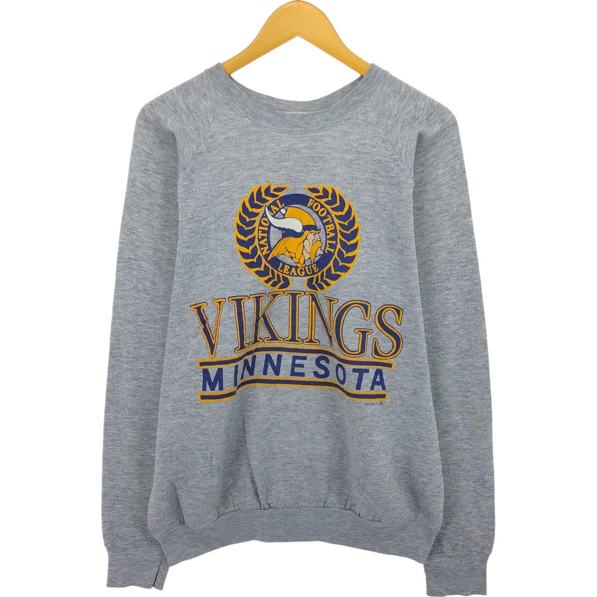 古着 80年代 フルーツオブザルーム FRUIT OF THE LOOM NFL MINNESOTA VIKINGS ミネソタバイキングス スウェットシャツ/eaa502099