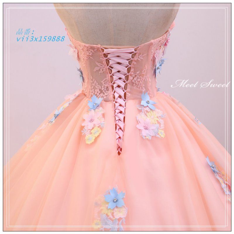 カラードレス パーティードレス ロングドレス 結婚式 二次会 発表会