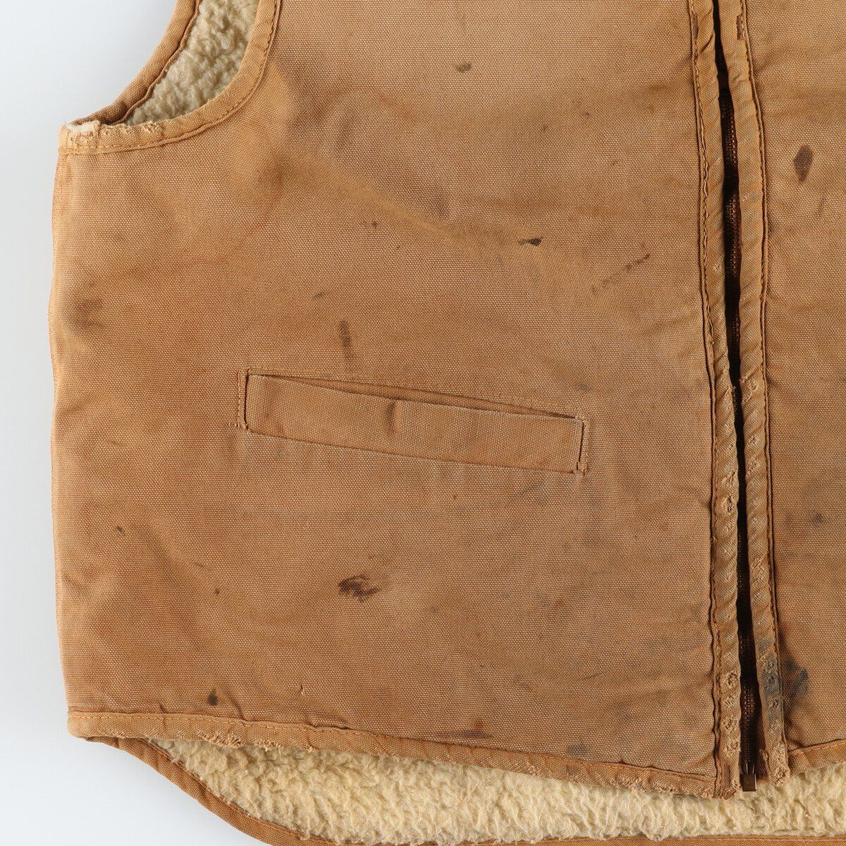 古着 70年代 カーハート Carhartt プリントタグ ダックベスト