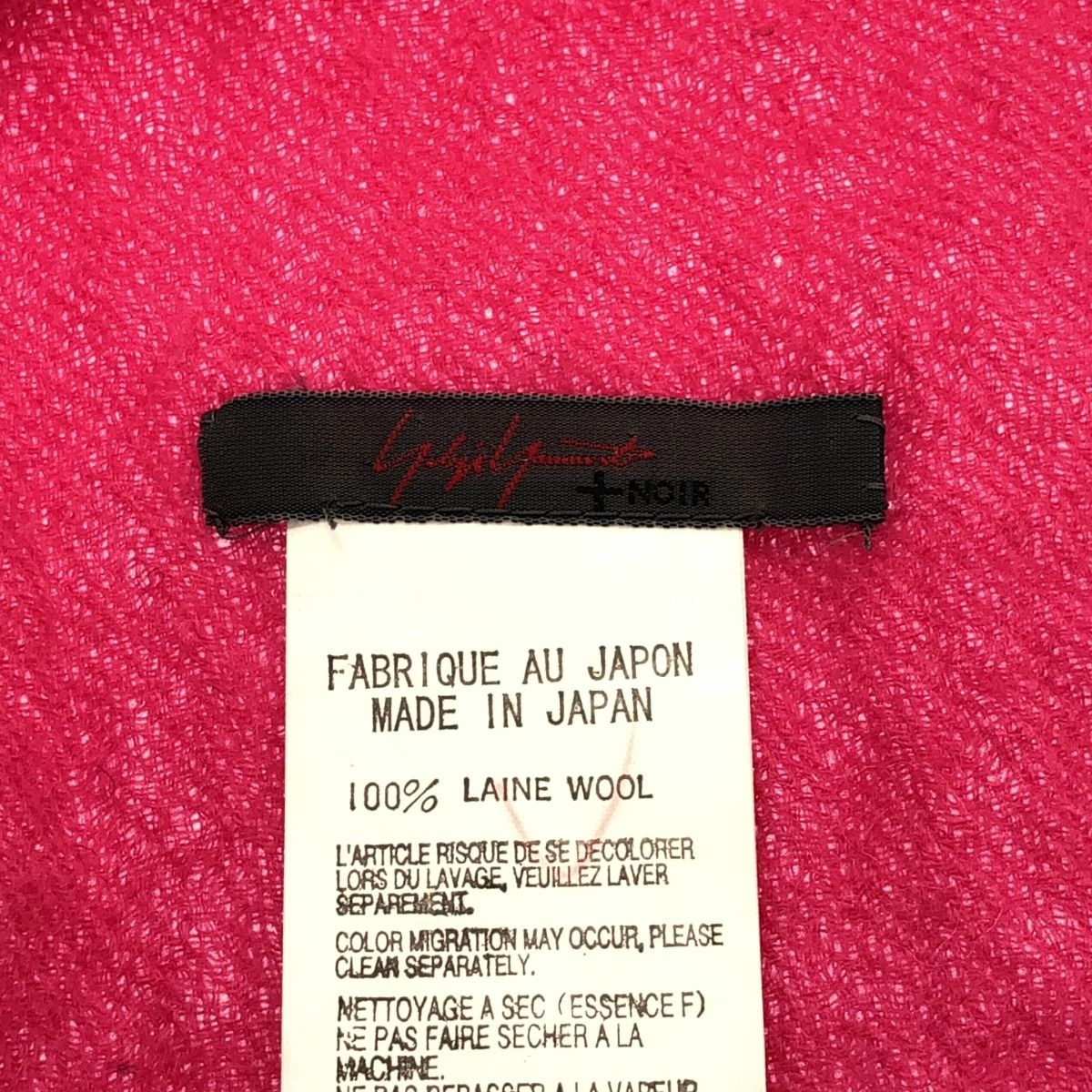 Yohji | Yamamoto YAMAMOTO ⁄ + ノアール(YOHJI プリュス (ヨウジ