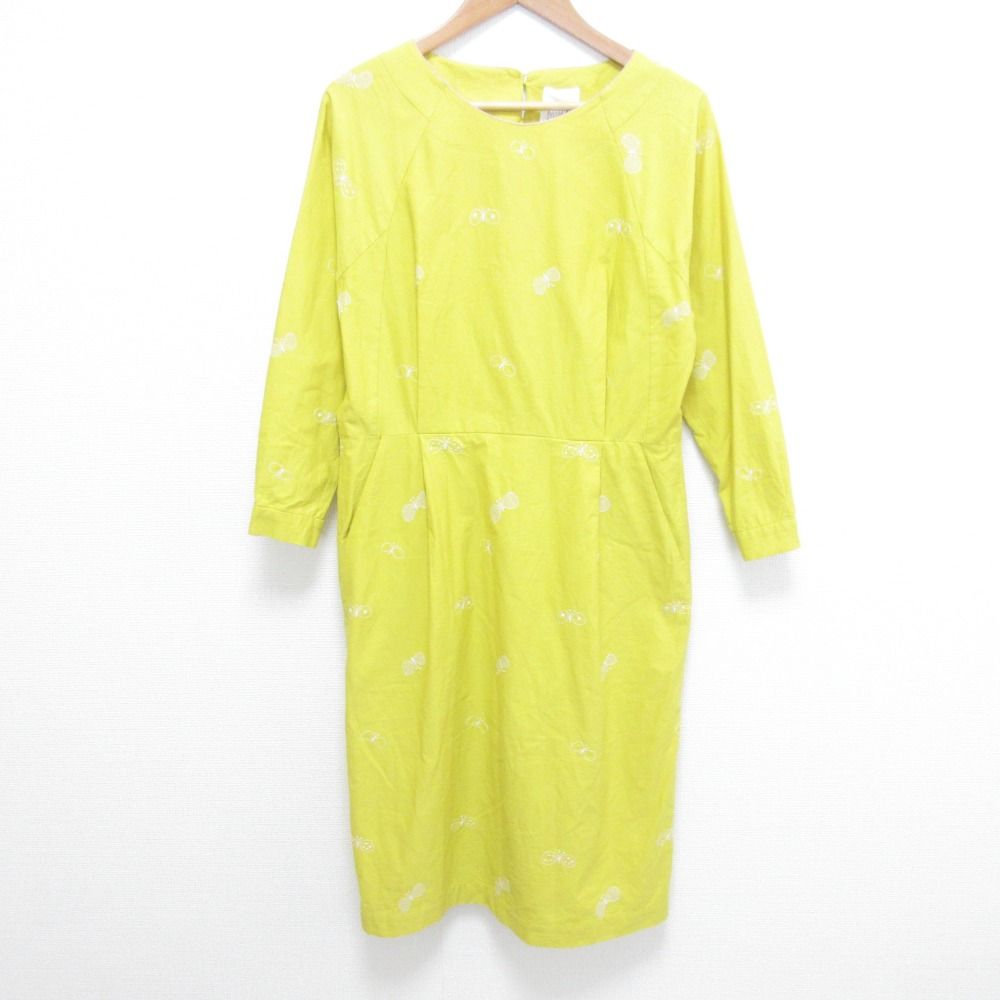 美品 mina perhonen ミナペルホネン ランドリー choucho 刺繍