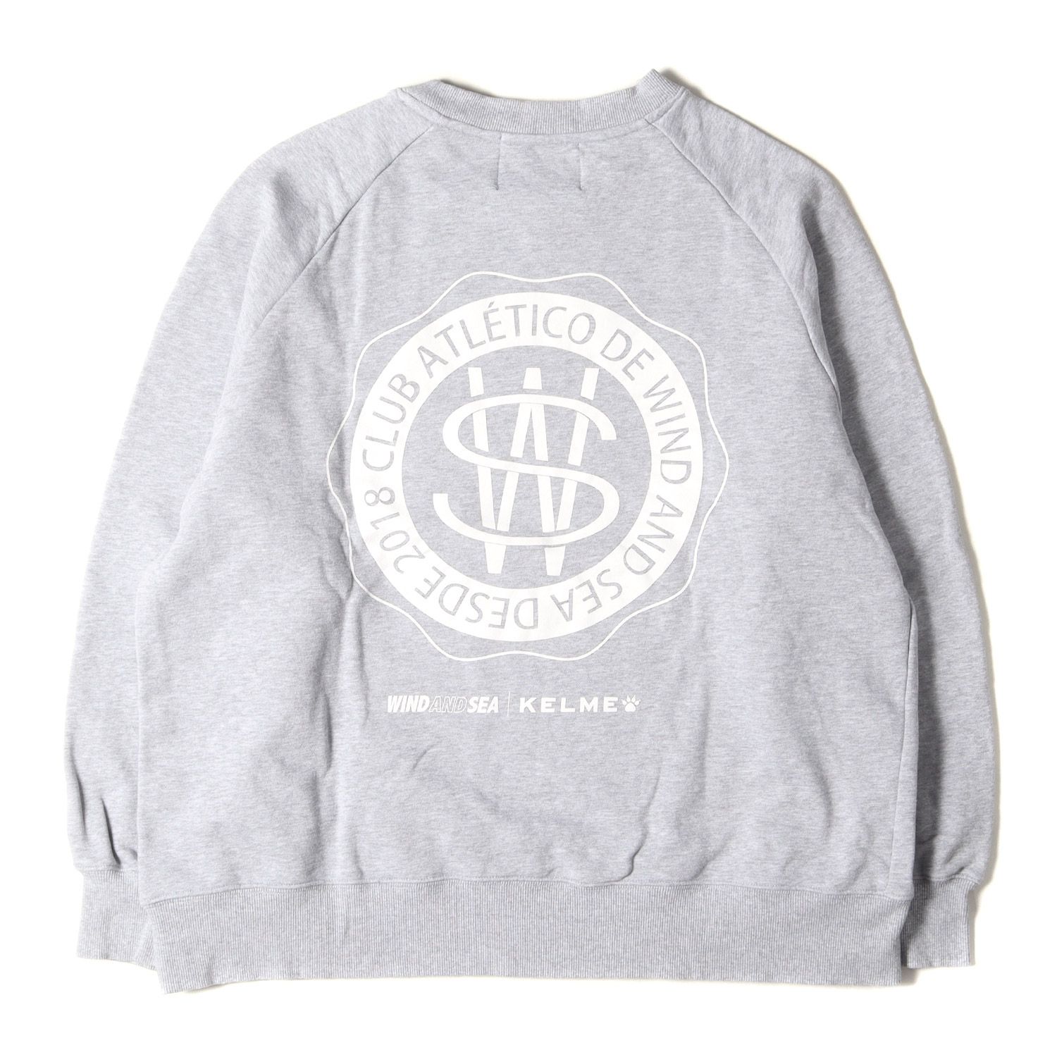 KELME×WIND AND SEA CREW NECK SWEAT L 新品 - トップス