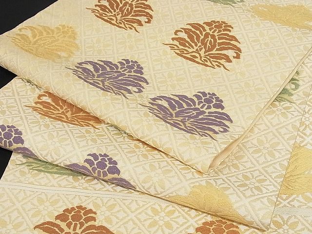 平和屋-こころ店□極上 俵屋 人間国宝 喜多川平朗 有職織物 九寸