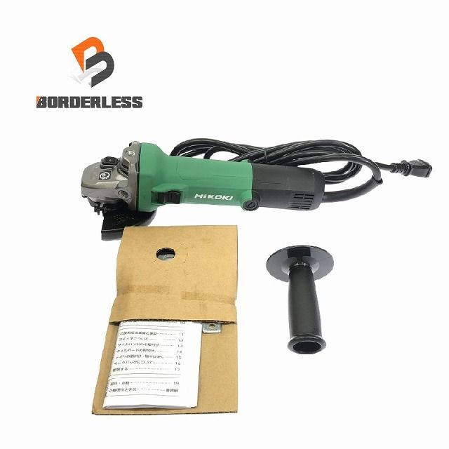 HIKOKI ハイコーキ 100mm 電気ディスクグラインダ 細径 G10B4 ブレーキ付 最大出力1000W 108026