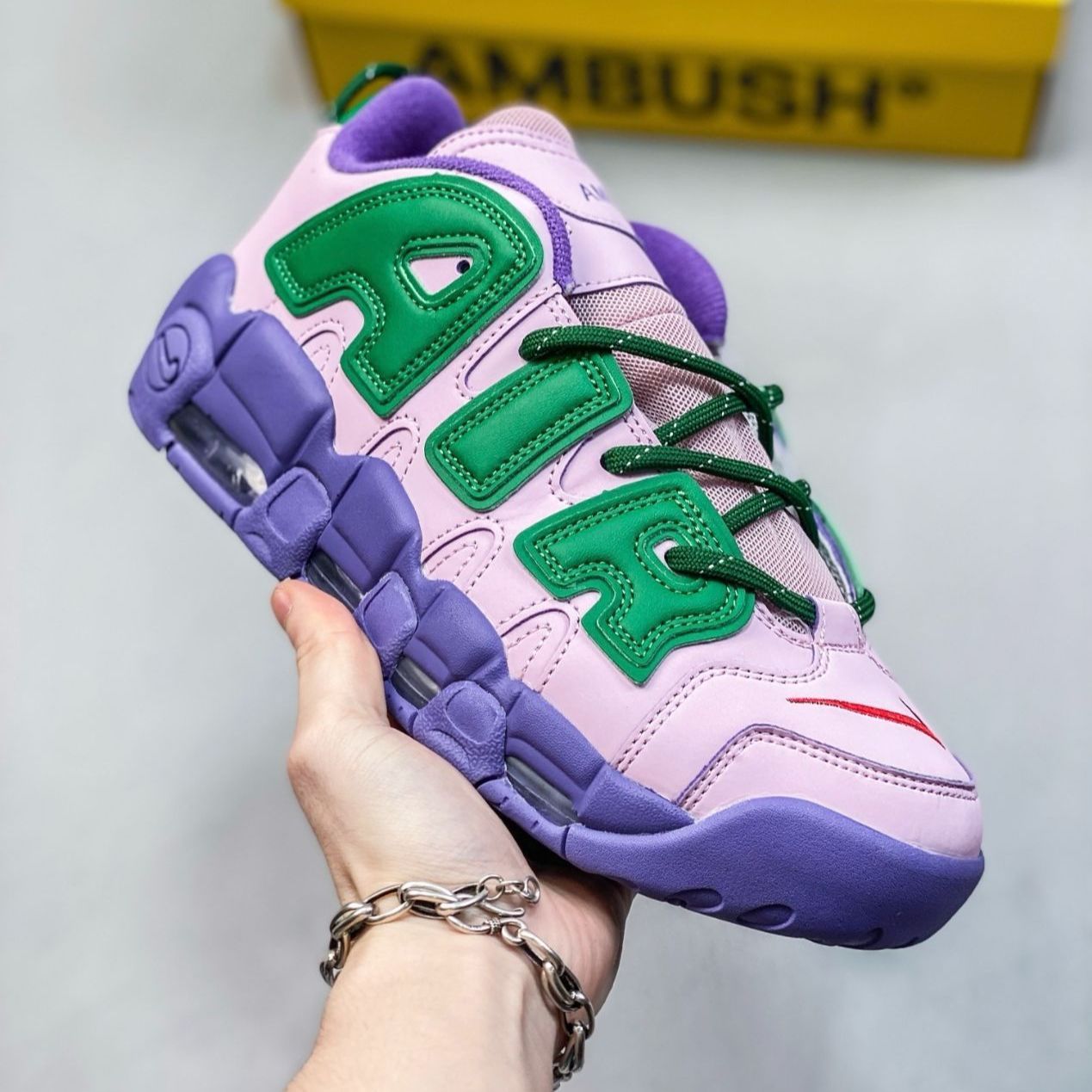 新品値下げ AMBUSH x Nike Air More Uptempo Low 