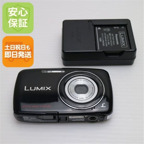 超 DMC-S1 ブラック 即日発送 Panasonic LUMIX デジカメ 本体 土日祝発送OK 06000