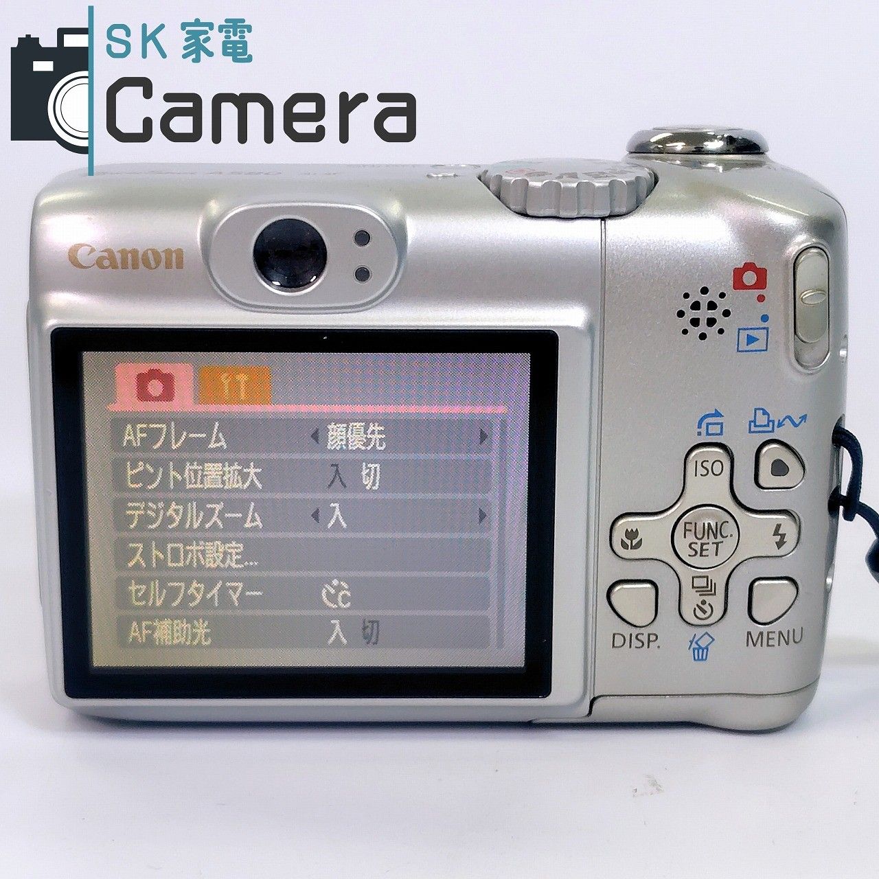 Canon PowerShot A580 キャノン パワーショット 単三電池で動きます