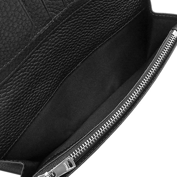 バリー BALLY 長財布 バリロ BALIRO レザー ブラック シルバー金具 黒  