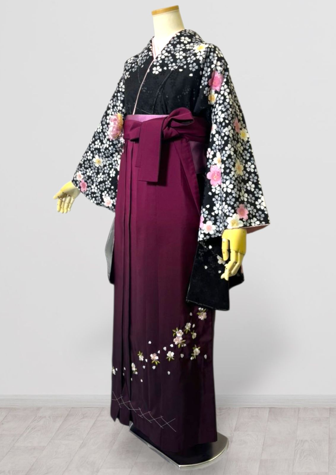 卒業式に 華やか和装