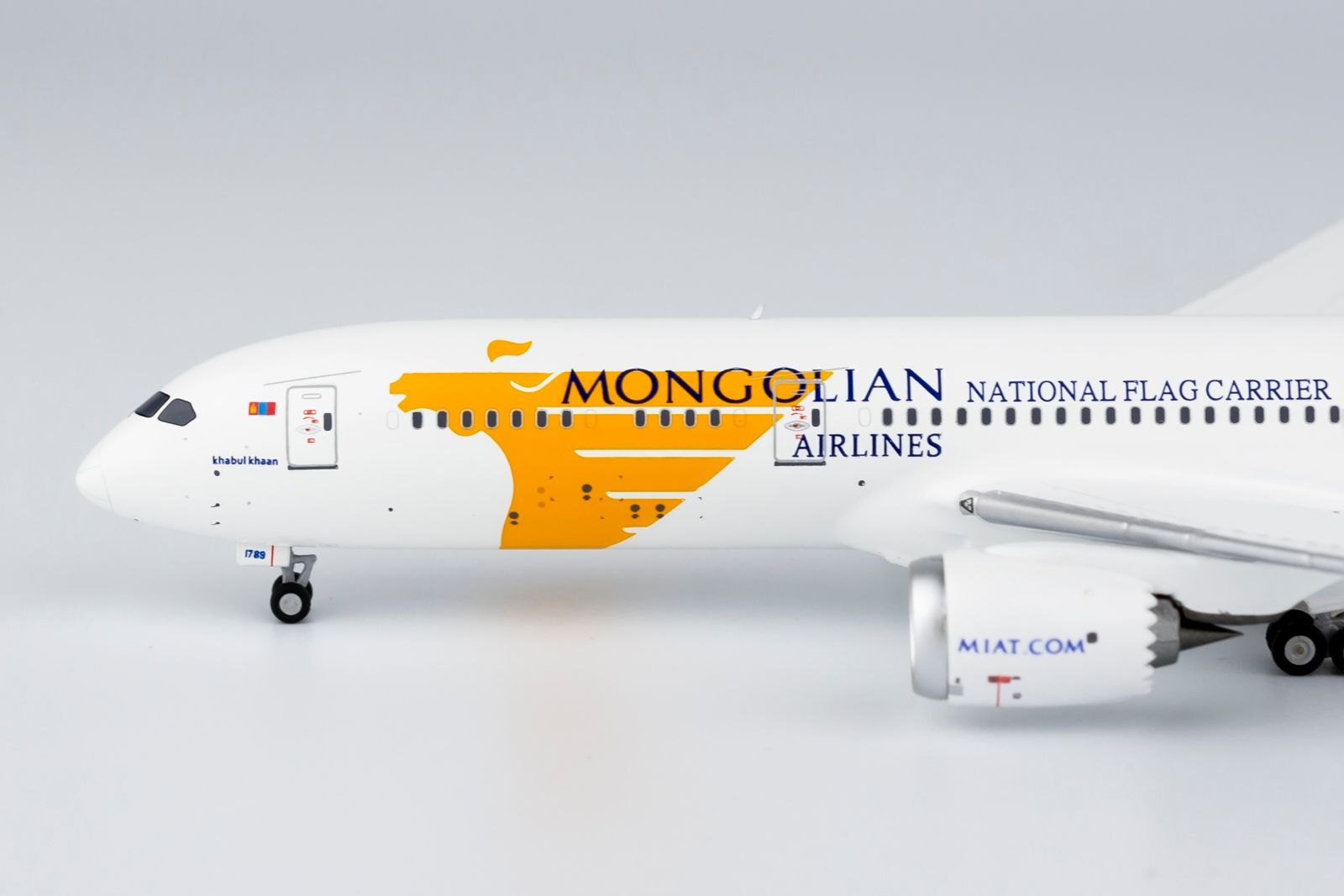 MIATモンゴル航空 787-9 JU-1789 1/400 お取り寄せ商品】1/400 787-9 MIATモンゴル航空 JU-1789