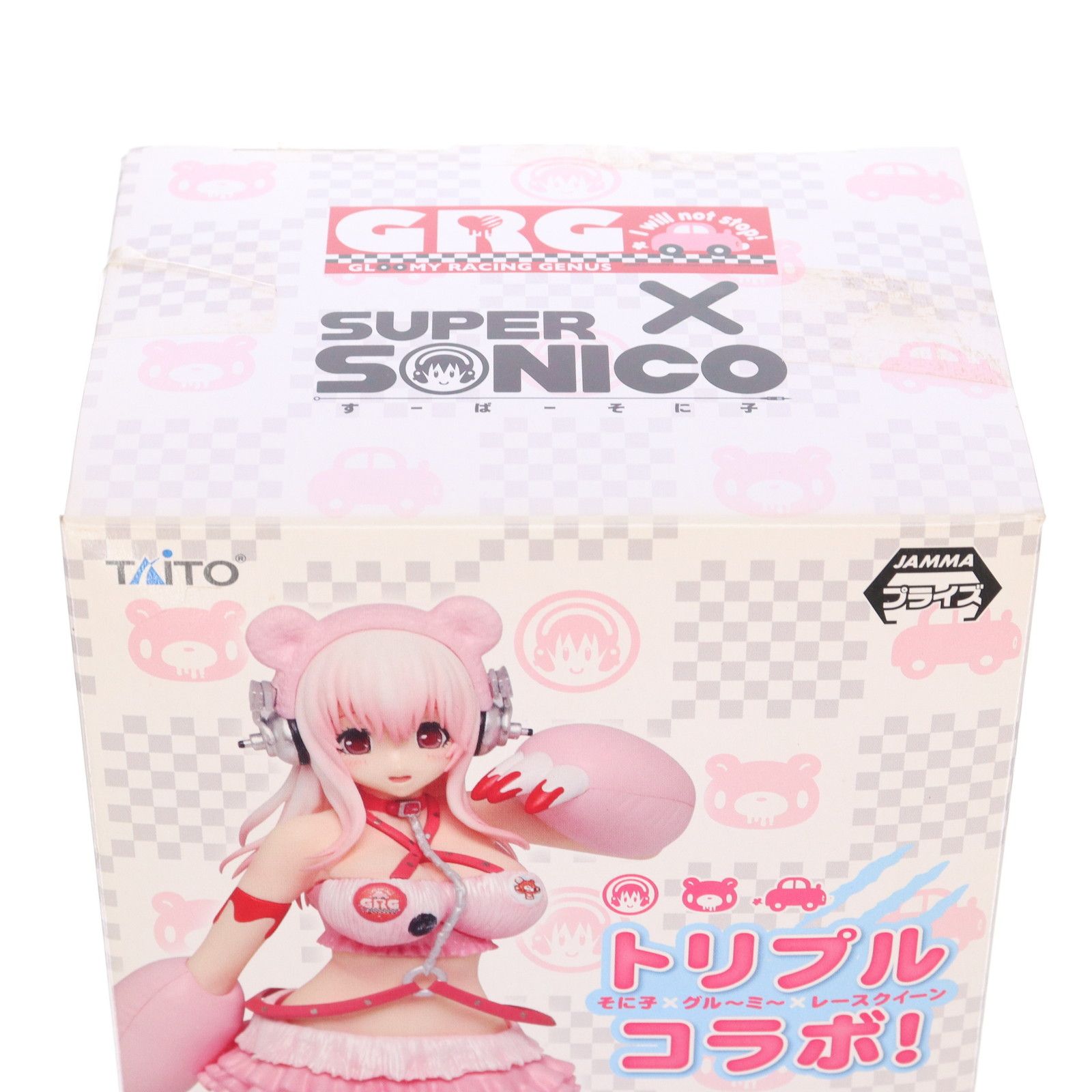 SUPER - レースクイーンそに子 チャックスGP GRG×すーぱーそに子 レースクイーンフィギュア プライズ(CGP-369) タイトー チャックスGP GRG×すーぱーそに子 レースクイーンフィギュア