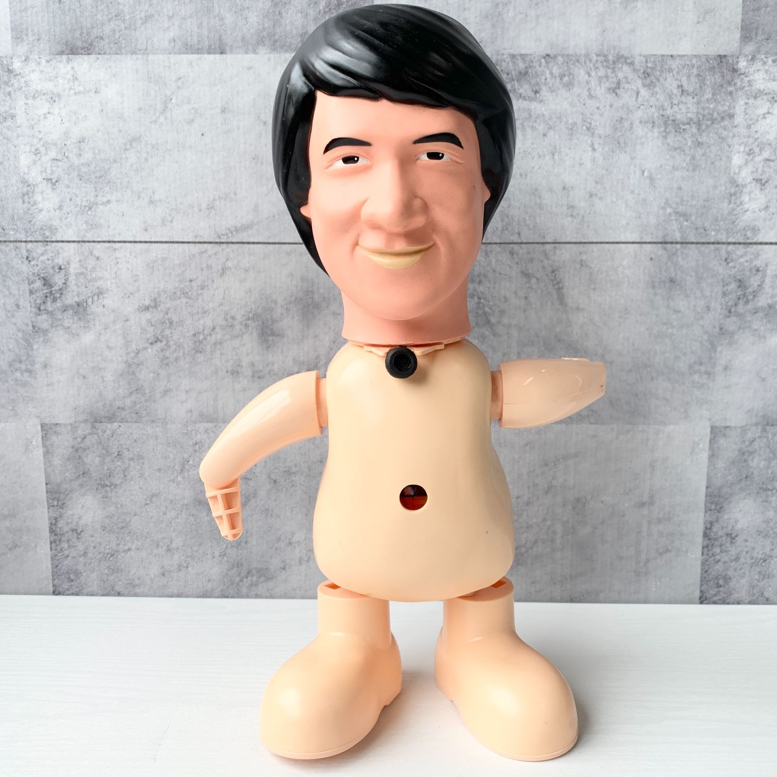 ジャンク品 ジャッキーチェン人形 電動 ヴィンテージ フィギュア 日清