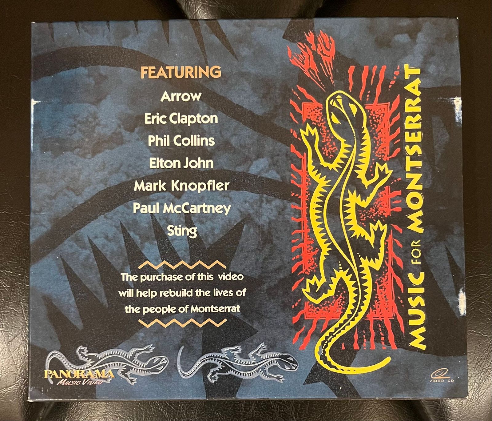 VIDEO CD】Music For Montserrat / V.A.(Arrow,Eric Clapton、Phil 