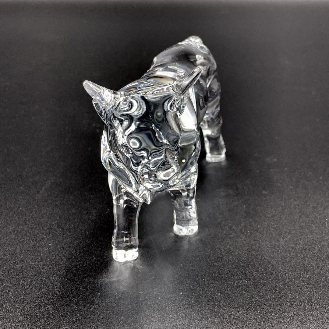 Baccarat バカラ Zodiac ゾディアック 干支 丑 牛 クリスタル フィギュ