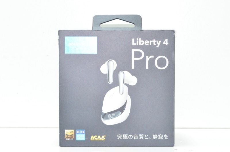送料無料 アンカー Anker Soundcore Liberty 4 Pro ワイヤレスイヤホン ホワイト Bluetooth5.3 ハイレゾ対応 ノイズキャンセリング