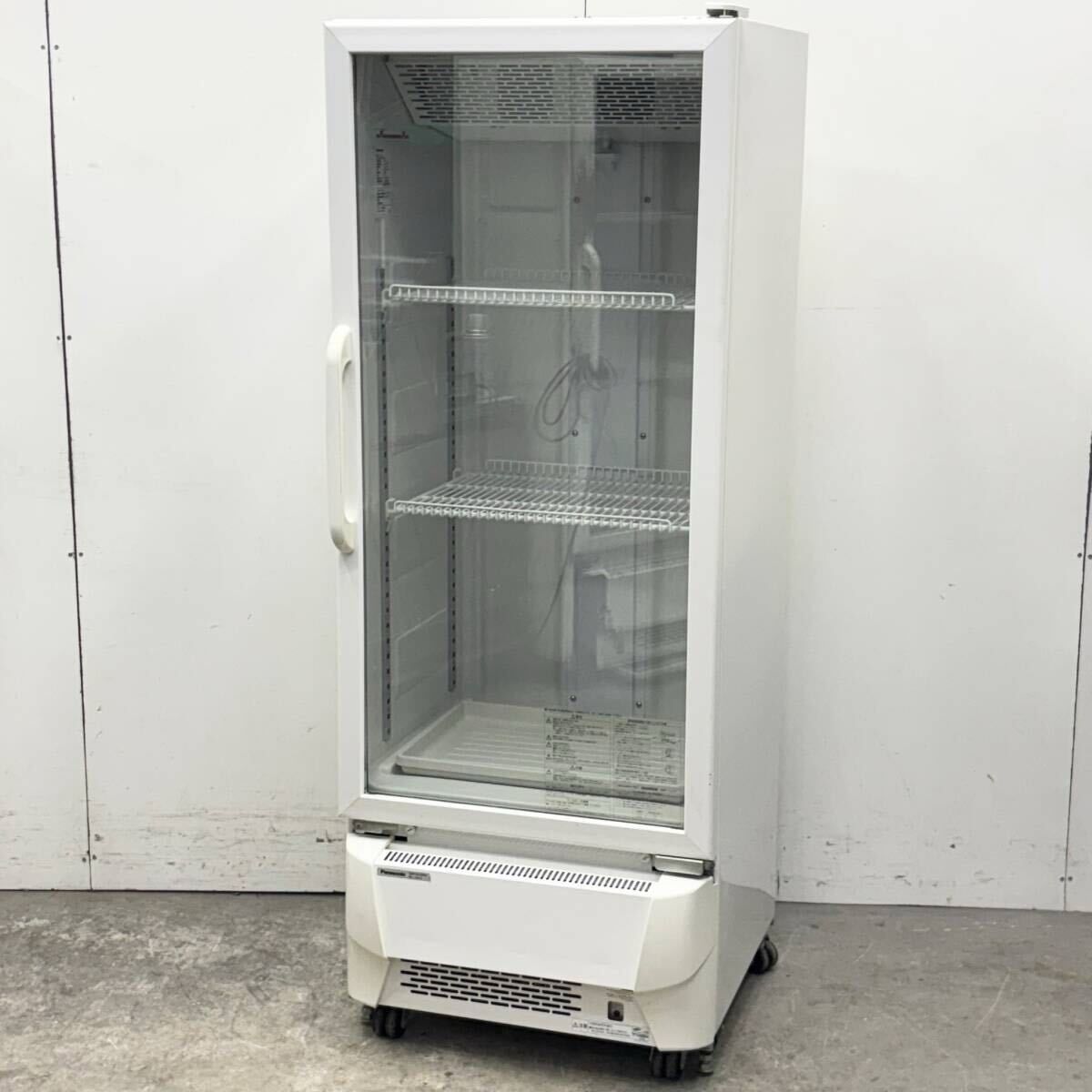 パナソニック 冷蔵ショーケース SMR-SU120RA W600×D592×H1587 単相100V ビールショーケース スイング扉 2021年製 厨房