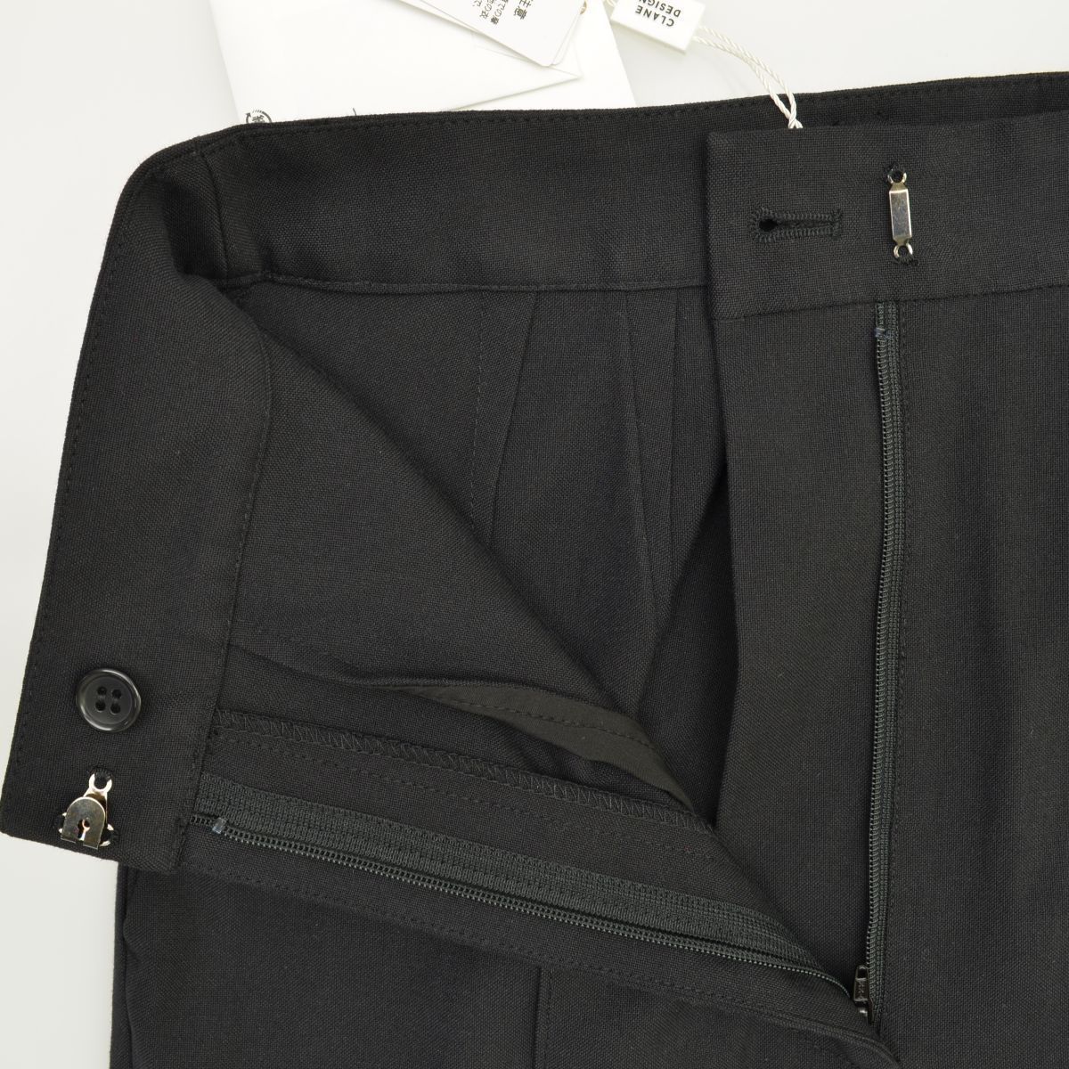 CLANE】21AW 2WAY WIDE BELT TAPERED PANTS - メルカリ