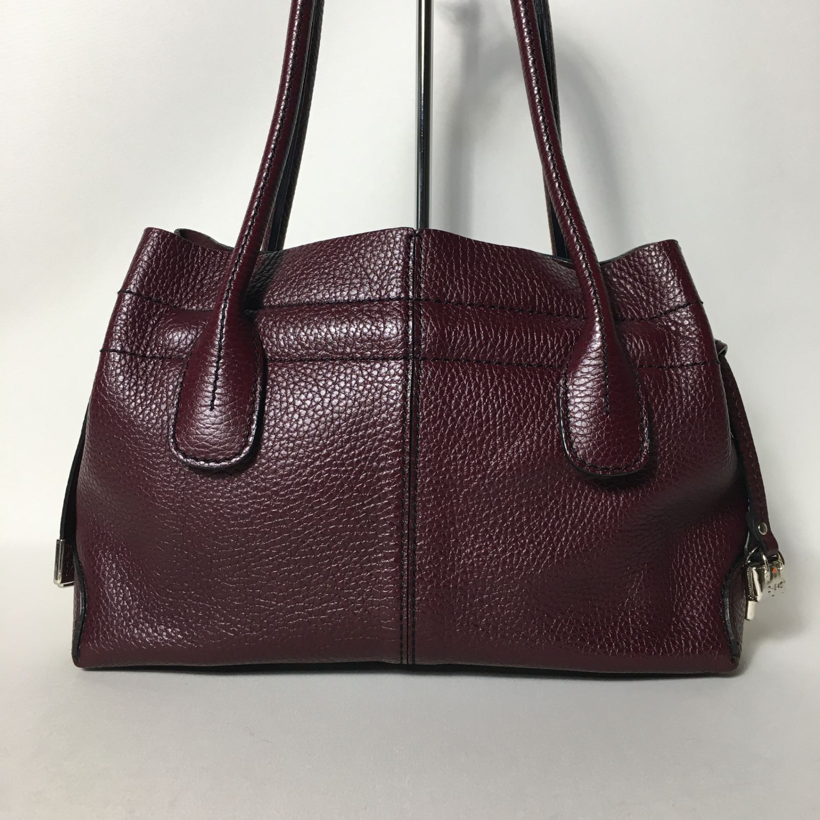 2506-119｜美品｜トッズ ハンドバッグ レザー ボルドー 2506-119｜美品｜トッズ ハンドバッグ レザー ボルドー - メルカリ