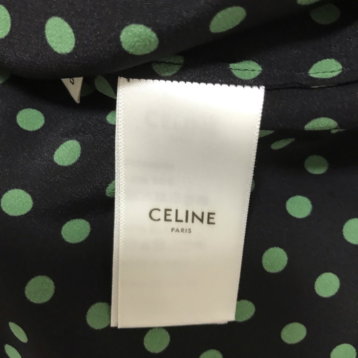 CELINE(セリーヌ) 長袖シャツブラウス レディース - 2B340899K 黒