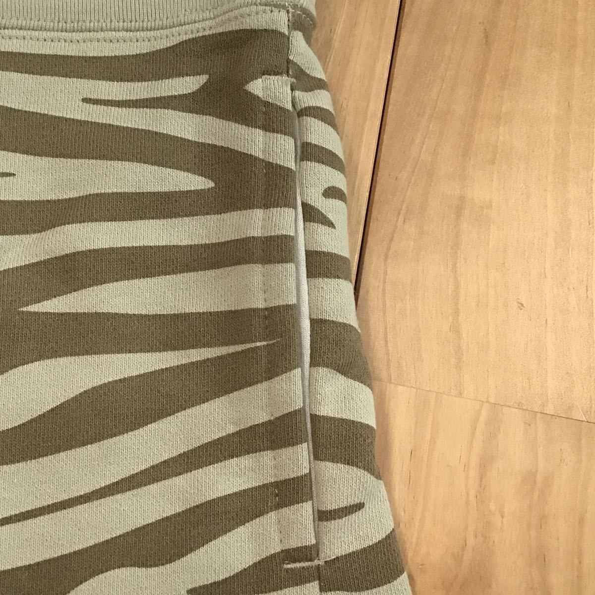 ☆新品☆ BAPE zebra camo スウェット ハーフパンツ Mサイズ a bathing