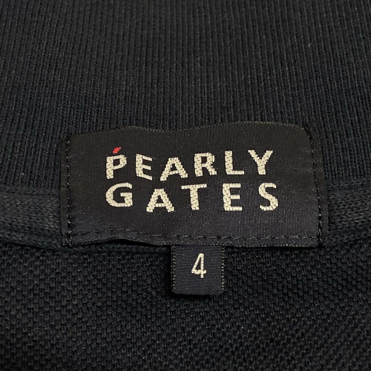 PEARLY GATES - パーリーゲイツ　サイズ4 パーリーゲイツ ポロシャツ サイズ4 美品 - メルカリ
