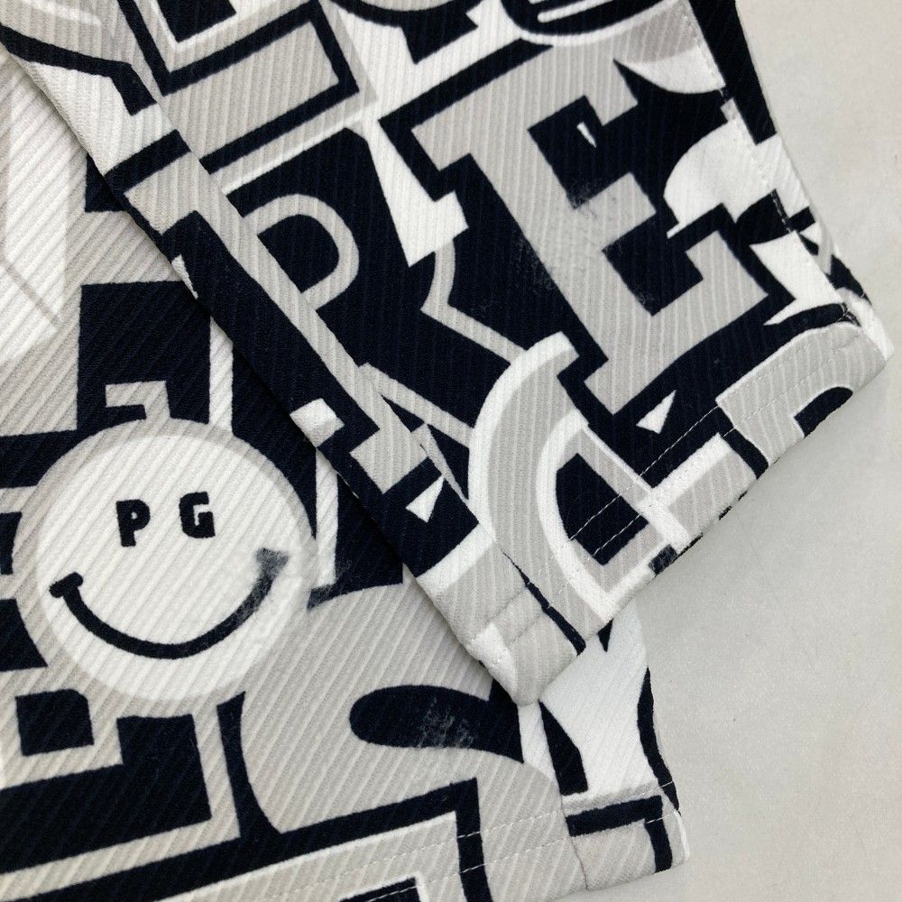 パーリーゲイツ　レディース0 サイズS ニコちゃん PEARLY GATES パーリーゲイツ ストレッチパンツ ニコちゃん 総柄