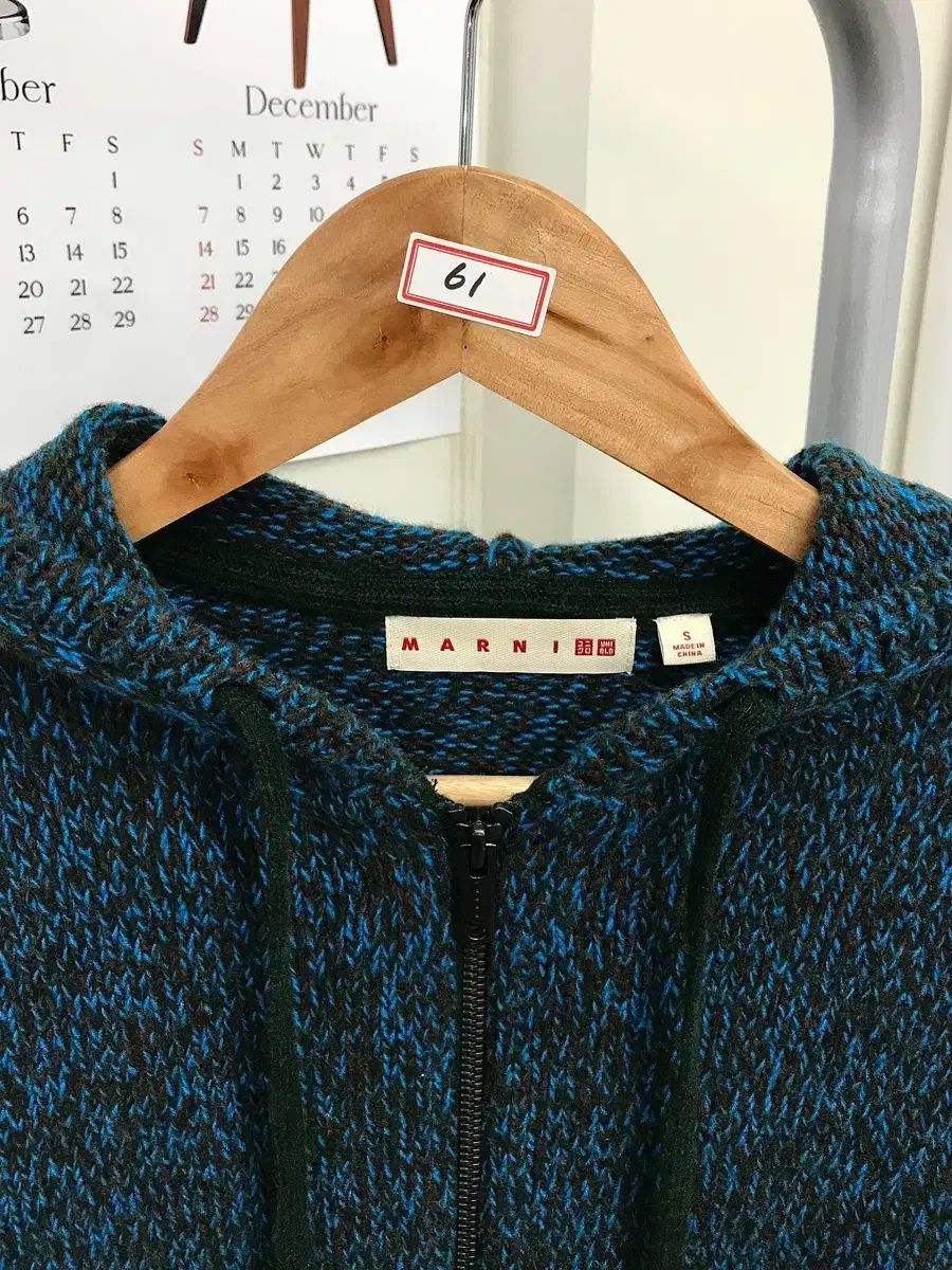 Marni マルニ x UNIQLO ユニクロ ニット フード ジップアップ