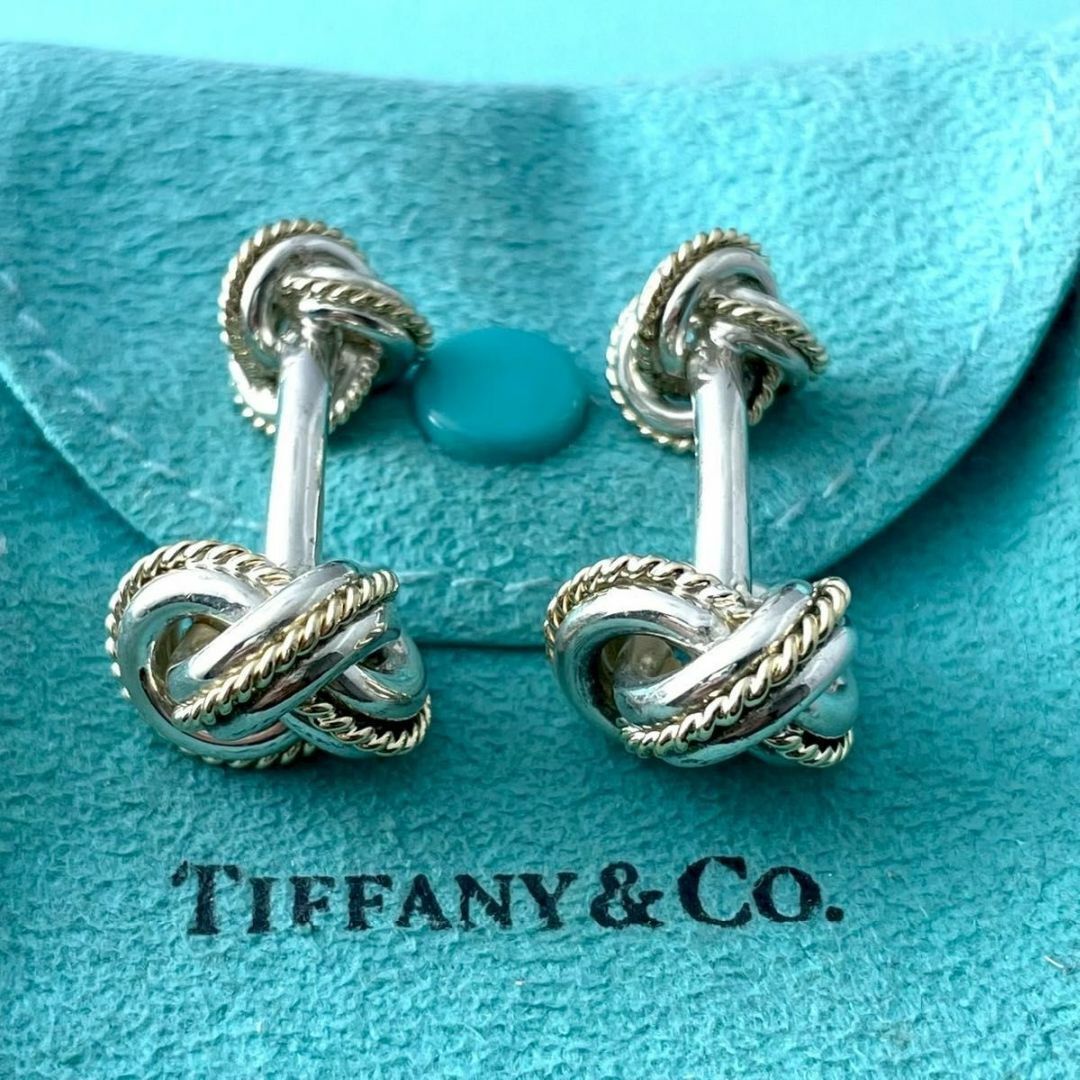 ティファニー ツイスト チェーン ノット カフス 925 750 RK5fe - メルカリ