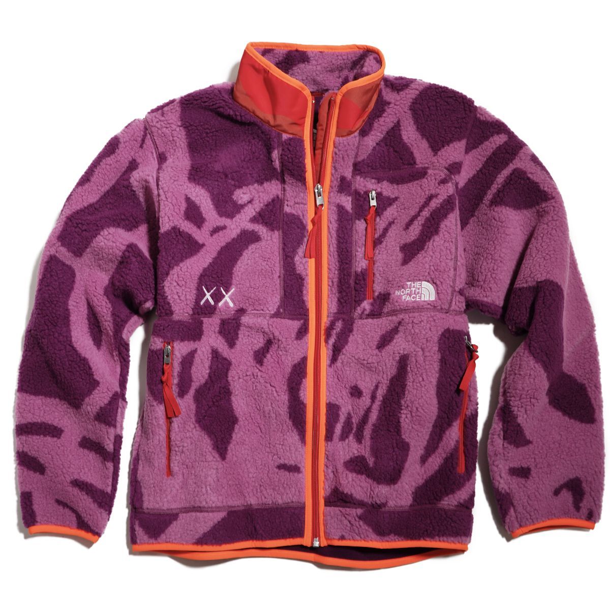 ザ ノースフェイス フリースジャケット The North Face KAWS FREERIDE  