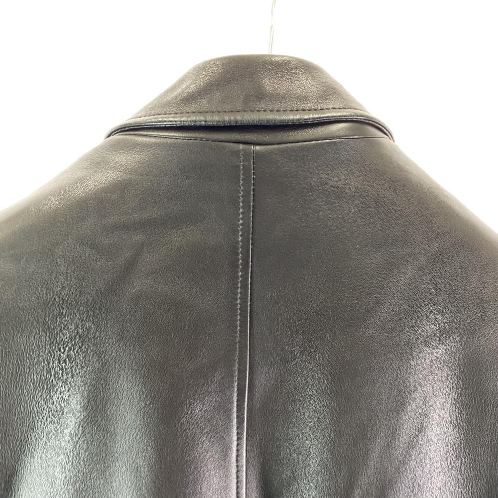中古】RALPH LAUREN パープルレーベル ラムレザーカーコート サイズM 