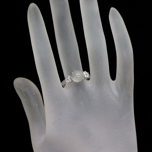 A*a様 k18Wg オレンジ ムーンストーン キャッツアイ 鑑別 k18Wg オレンジ ムーンストーン キャッツアイ 鑑別 アクセサリー