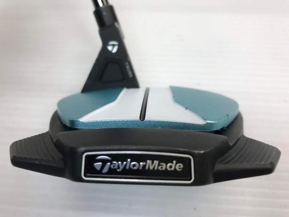美中古 テーラーメイド スパイダー GTx TRUSS パター アイスブルー スパイダー GTx トラスヒール ICE BLUE TM1 パター(パター（単品