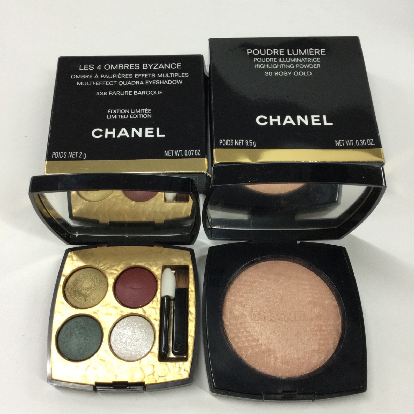 CHANEL レキャトルオンブル ビザンス 338 パリュールバロック