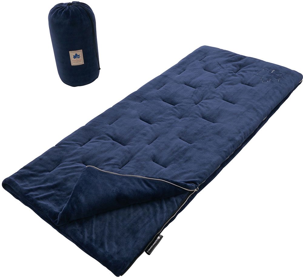 LOGOS スリーピングマット 青 ロゴス LOGOS アウトドア 丸洗いやわらか