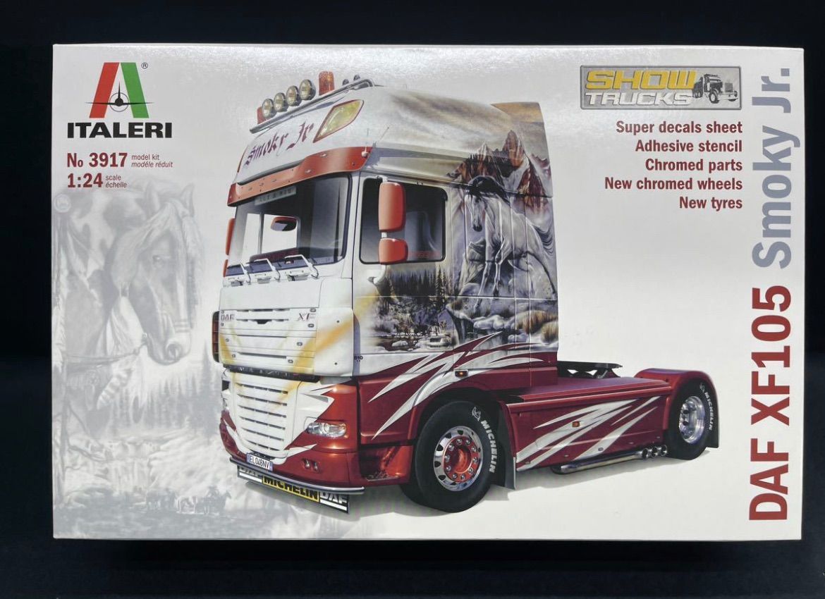 グランドセール 漫画 IT3917 イタレリ 1/24 DAF XF-105 “スモーキーJr. 模型製作用品