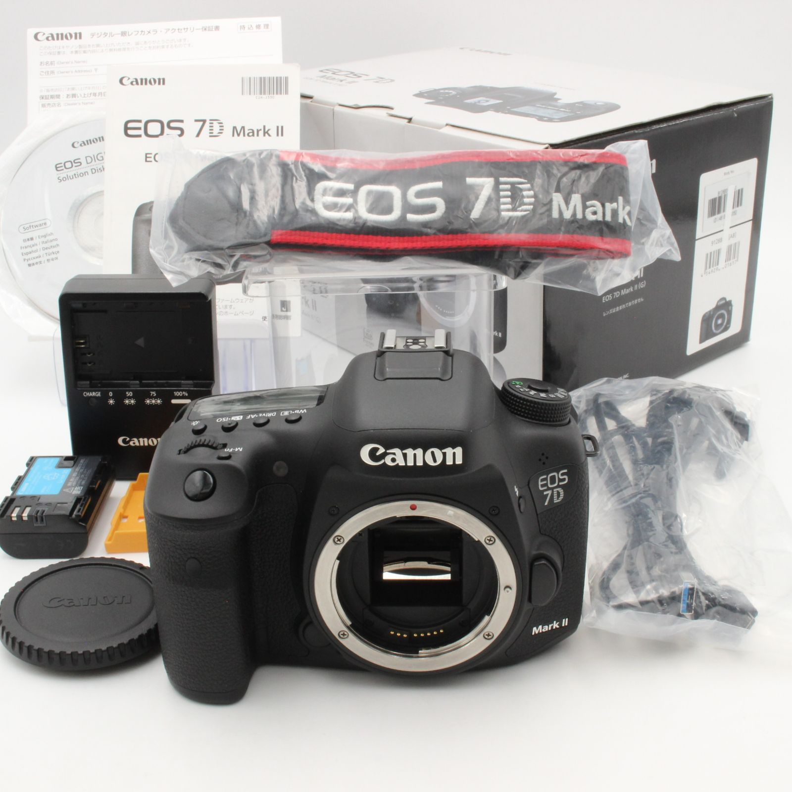 美品】 Canon キヤノン EOS 7D Mark II ボディ デジタル 一眼レフ 